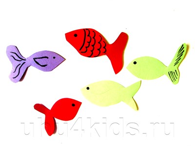 Поделки с детьми - Аквариум с рыбками